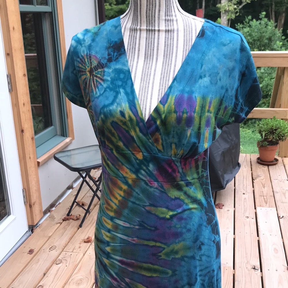 Tie Dye dress - Picture 3 of 14